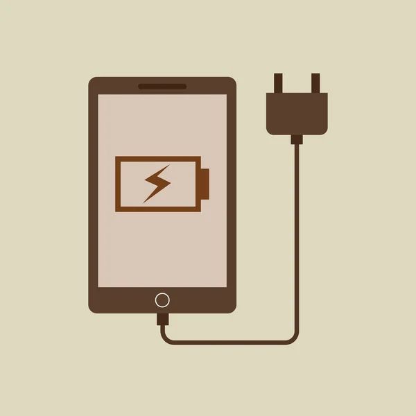 Conception de puissance de batterie — Image vectorielle