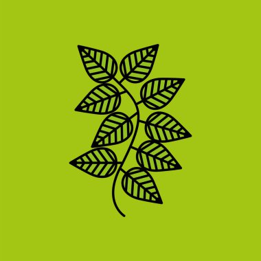 Tasarım çay yaprakları