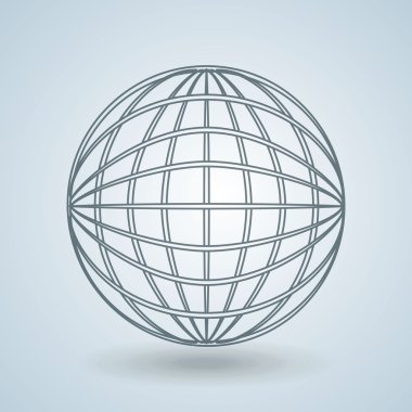 Küre simgesi tasarım