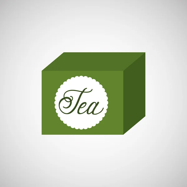 Tea Time diseño — Archivo Imágenes Vectoriales