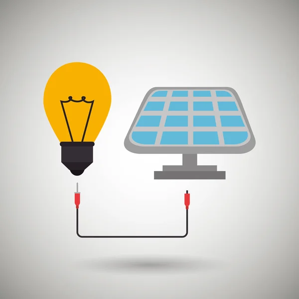 Solární energie — Stockový vektor