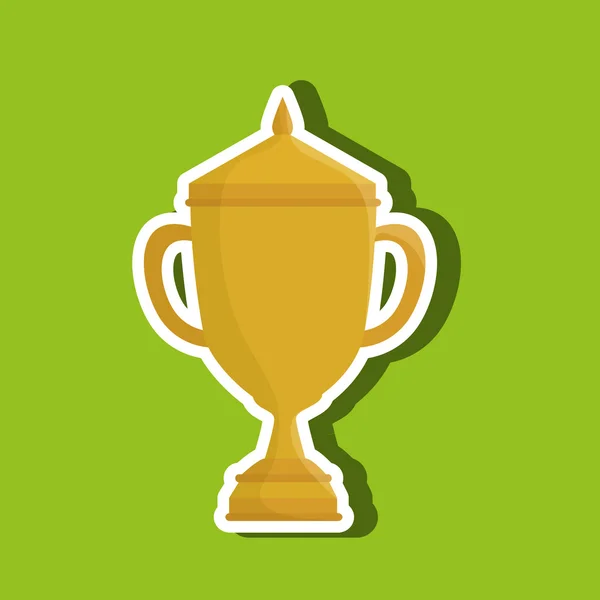 Trophy award design — Stock Vector