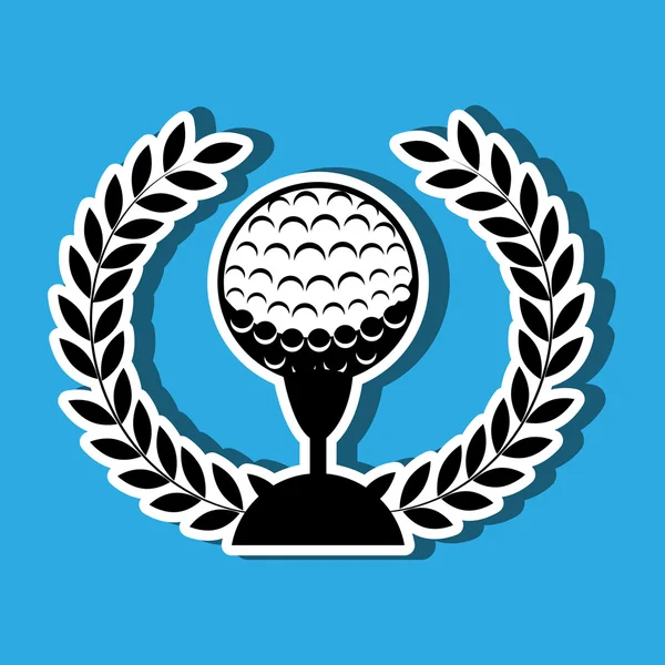 Golf championship ontwerp — Stockvector