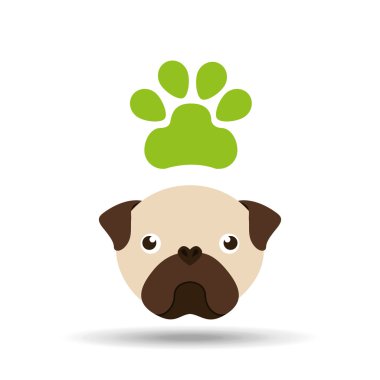 evde beslenen hayvan kaygı konsept tasarımı