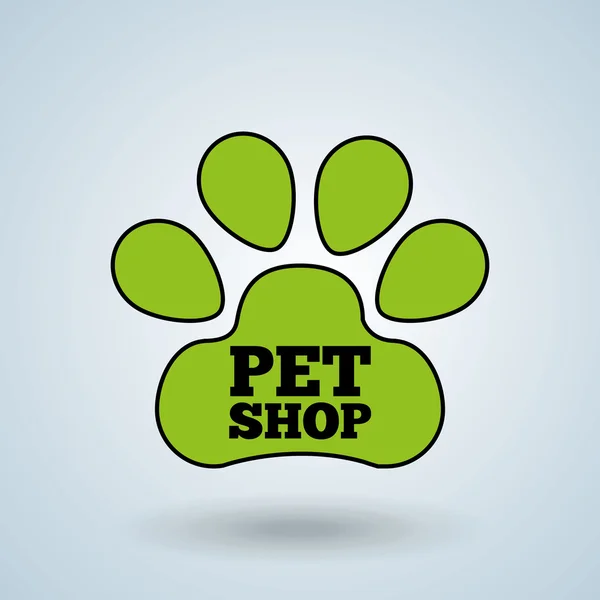 Pet care concept design — Stock Vector