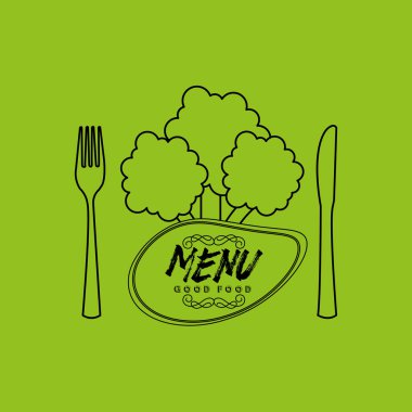 menü lezzetli yiyecek tasarımı