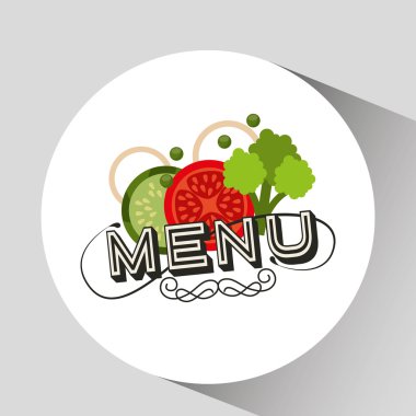 menü lezzetli yiyecek tasarımı