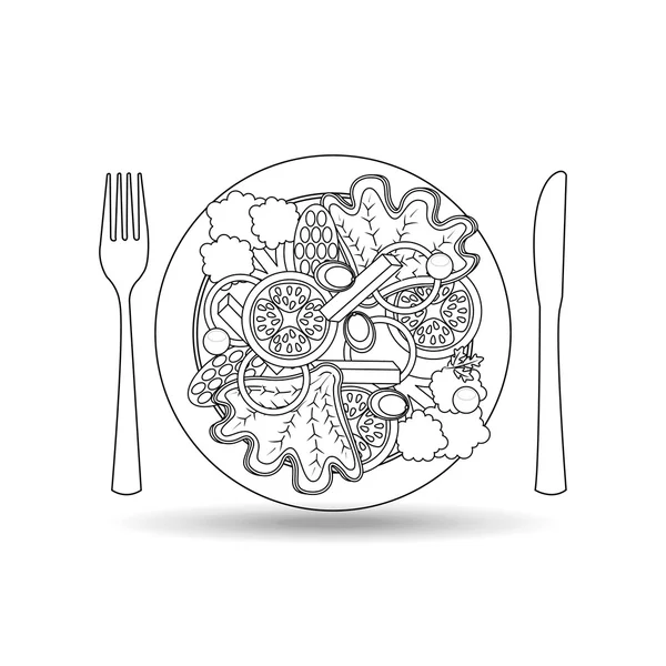 menü lezzetli yiyecek tasarımı