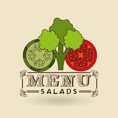 menü lezzetli yiyecek tasarımı