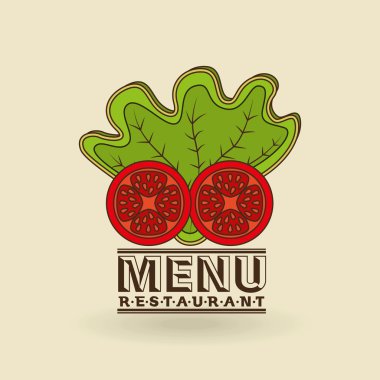 menü lezzetli yiyecek tasarımı