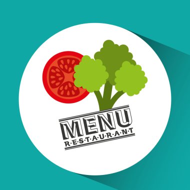 menü lezzetli yiyecek tasarımı