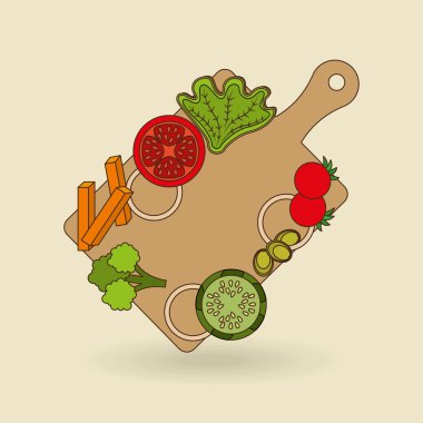 menü lezzetli yiyecek tasarımı