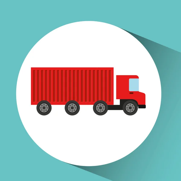 Truck icon design — Stock Vector