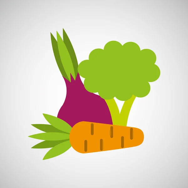 Diseño de nutrición alimentaria — Vector de stock