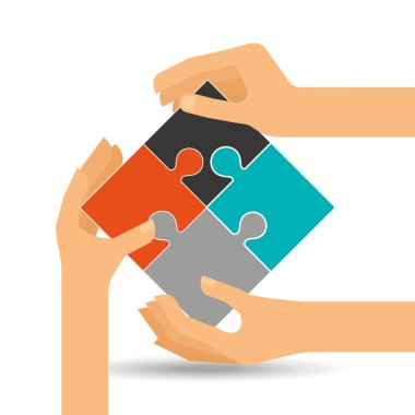 Ekip çalışması kavramı tasarım