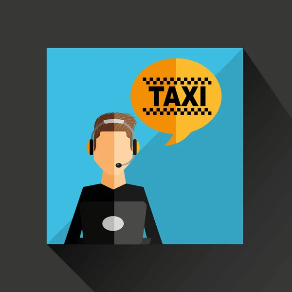 Taxi service design — Stock vektor