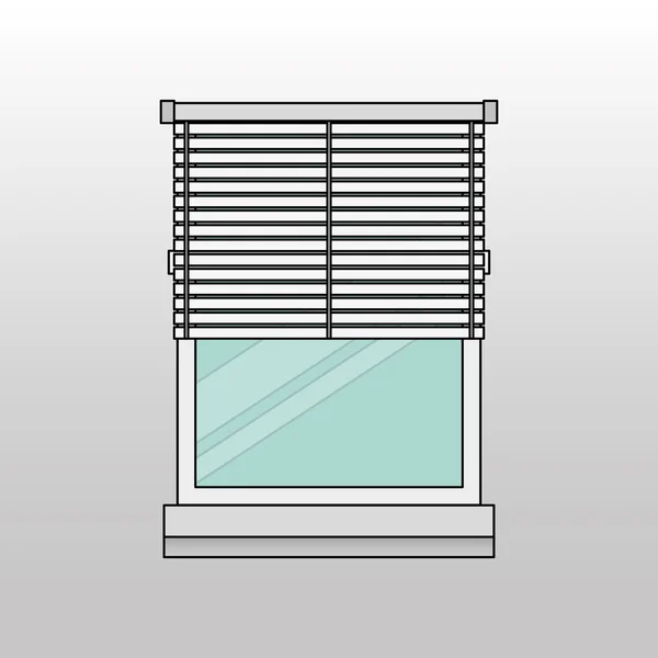 Diseño del icono de ventana — Vector de stock