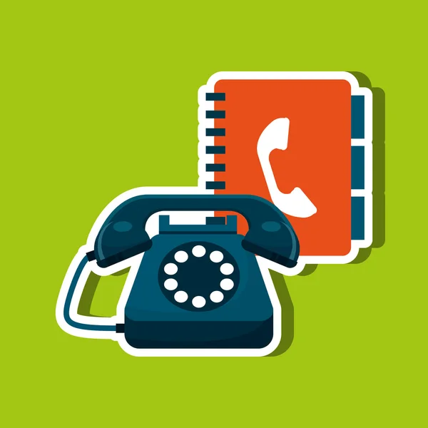 Call center ontwerp — Stockvector