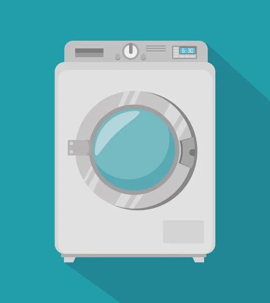 Servicio de lavandería concepto de diseño — Vector de stock