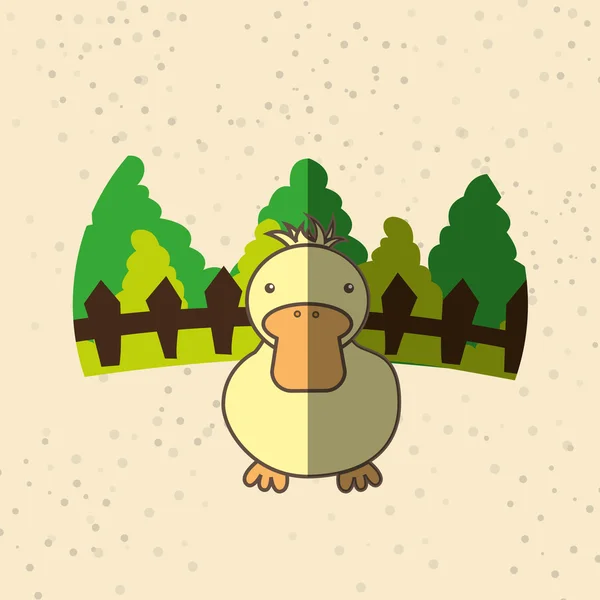 Diseño de granja animal — Vector de stock