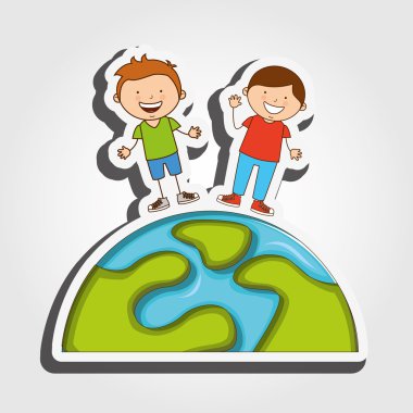 Mutlu çocuk tasarımı