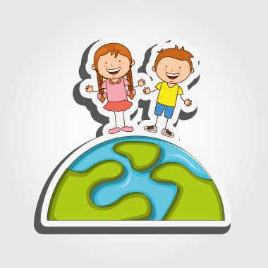 Mutlu çocuk tasarımı