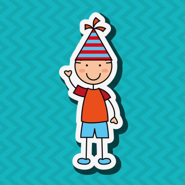 mutlu çocuk parti tasarımı