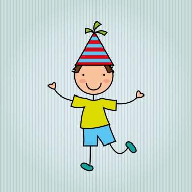 mutlu çocuk parti tasarımı