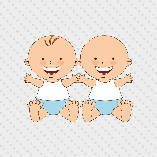 baby shower icon design