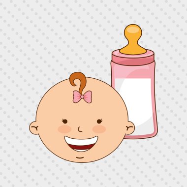 Bebek duş simgesi tasarım