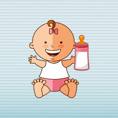 Bebek duş simgesi tasarım