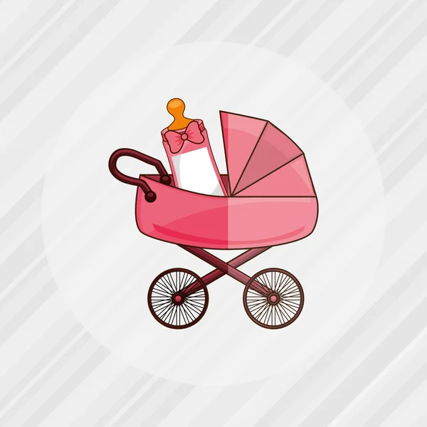 Baby shower icon design — Stock Vector