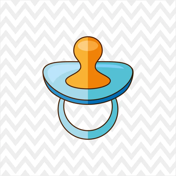 Bebek duş simgesi tasarım — Stok Vektör