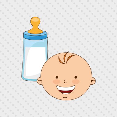 Bebek duş simgesi tasarım