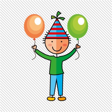 mutlu çocuk parti tasarımı