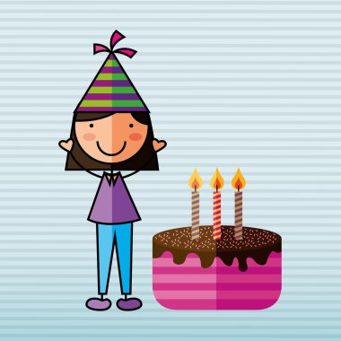 mutlu çocuk parti tasarımı