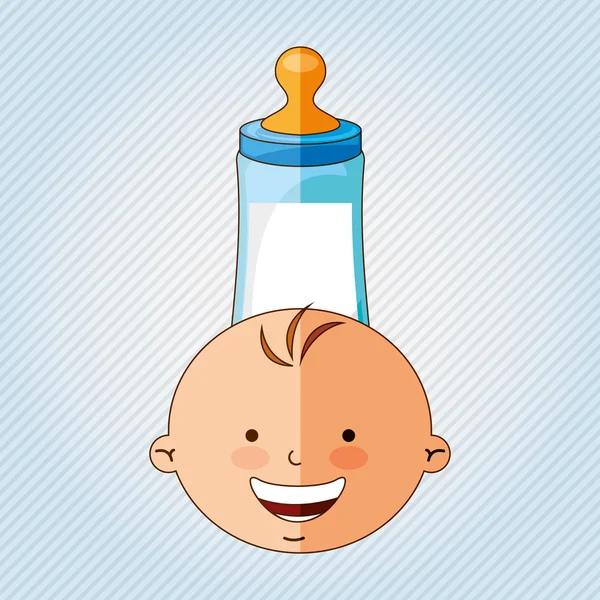 Baby shower icon design — Stock Vector