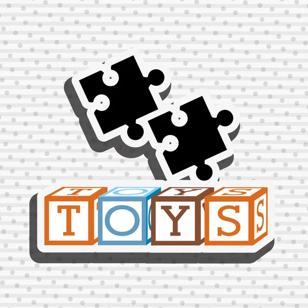 Spielzeug Kinder Design — Stockvektor