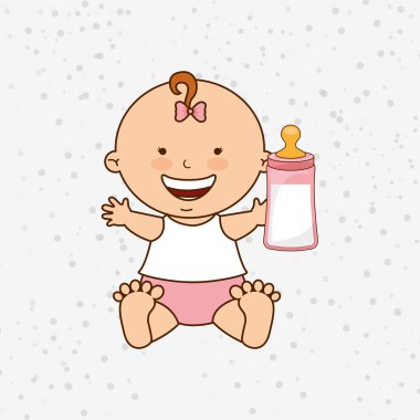 Bebek duş simgesi tasarım