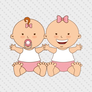 Bebek duş simgesi tasarım