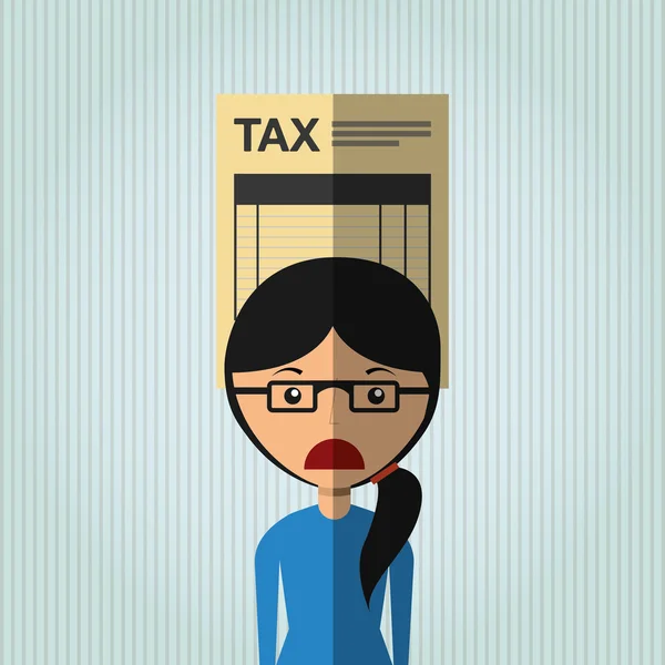 税收时间设计 — 图库矢量图片
