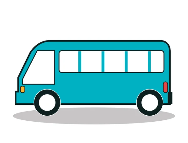 Λεωφορείο εικονίδιο σχεδιασμός — Διανυσματικό Αρχείο