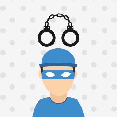 Adalet düz simgesi tasarım