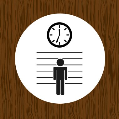 Adalet düz simgesi tasarım