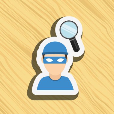 Adalet düz simgesi tasarım