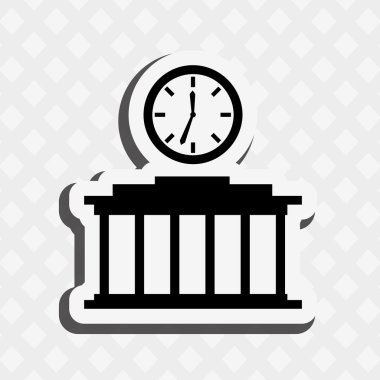 Adalet düz simgesi tasarım