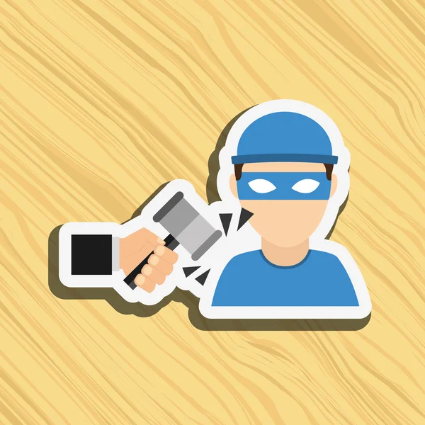 Adalet düz simgesi tasarım