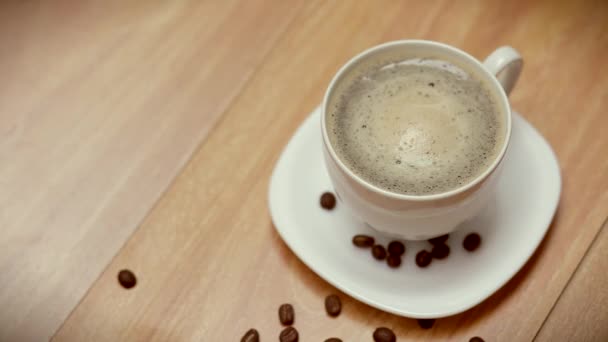 Tazza di caffè — Video Stock