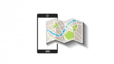 GPS hizmeti animasyon