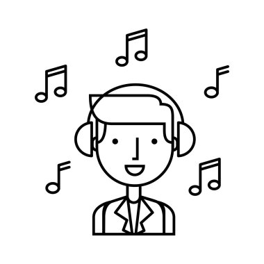 ses düz simgesi tasarım